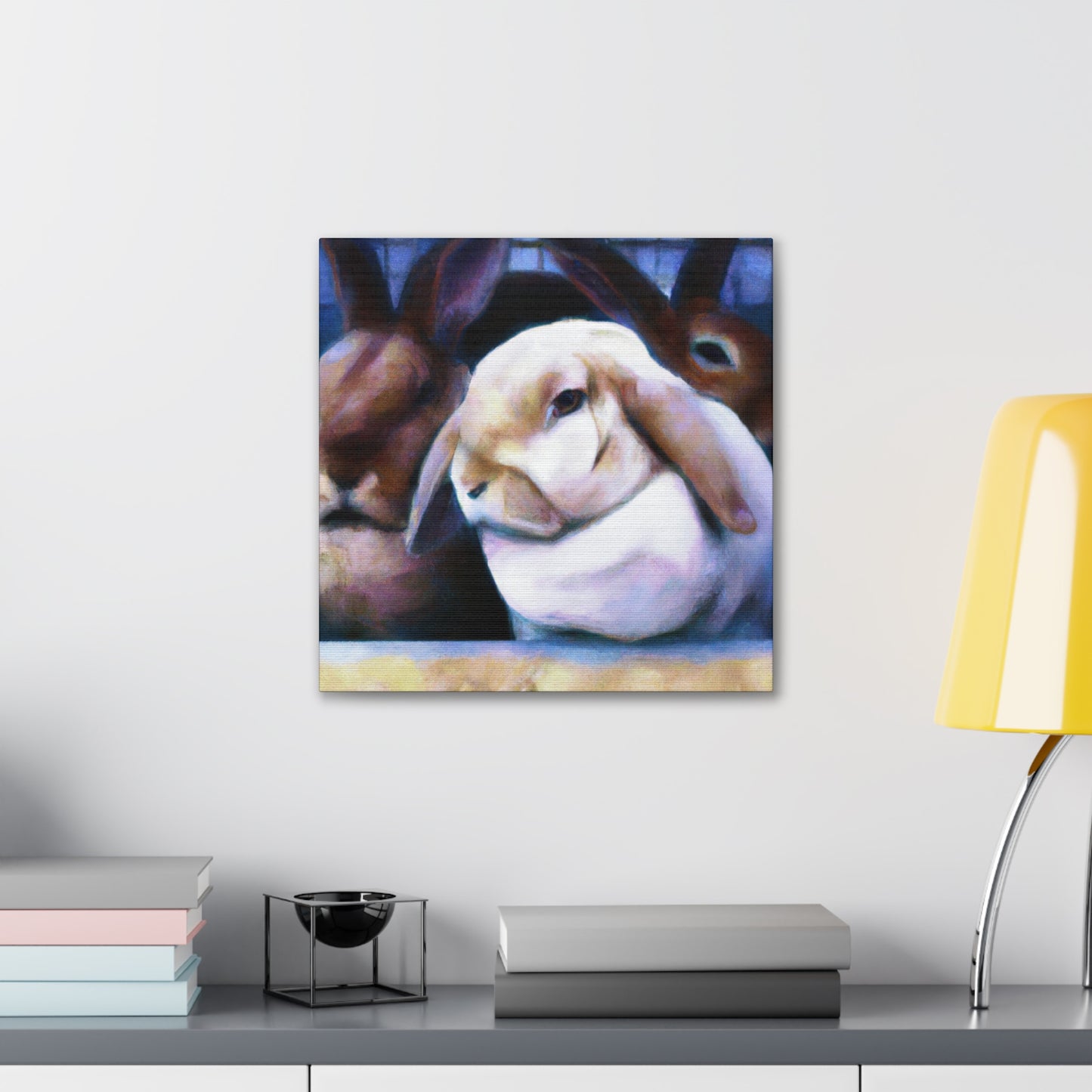 Furry Rabbit Realism - Canvas