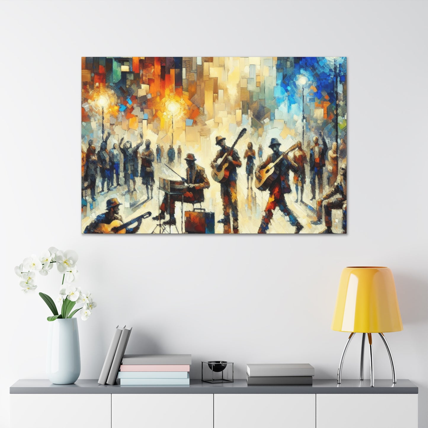 Dynamic Urban Rhythm - Canvas