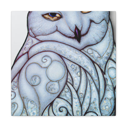 "Snowy Owl's Majesty" - Canvas