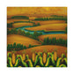 Corn in Splendour Garden - Canvas