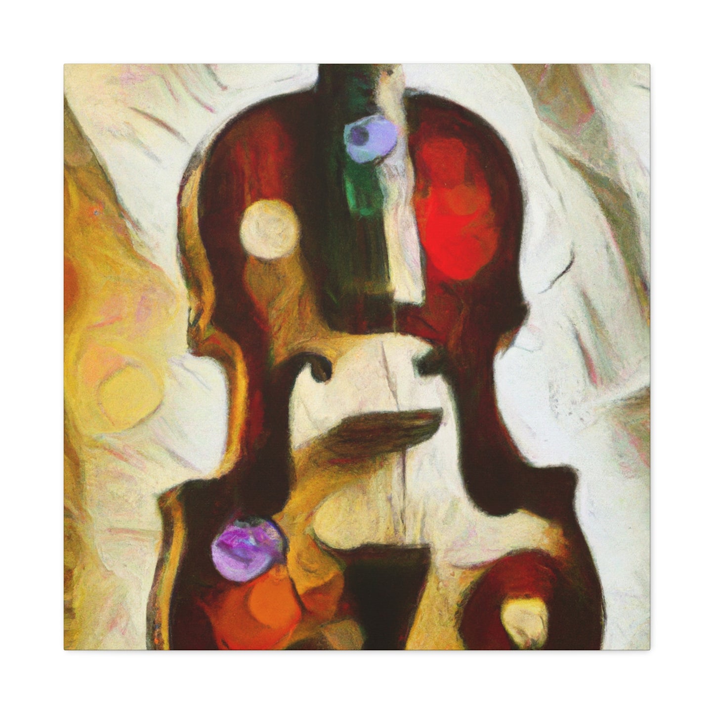 Mandolin in Abstractions - Canvas