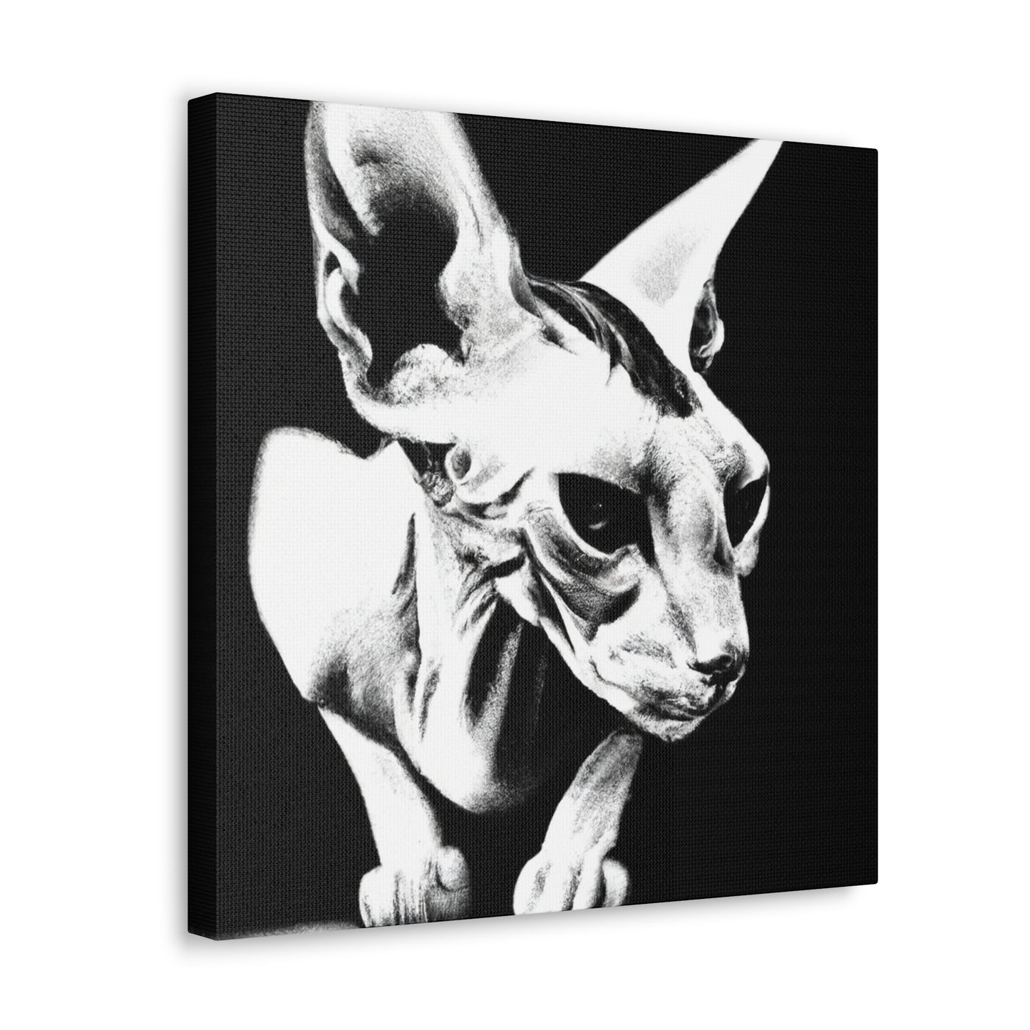 Sphynx Mystique Painting - Canvas