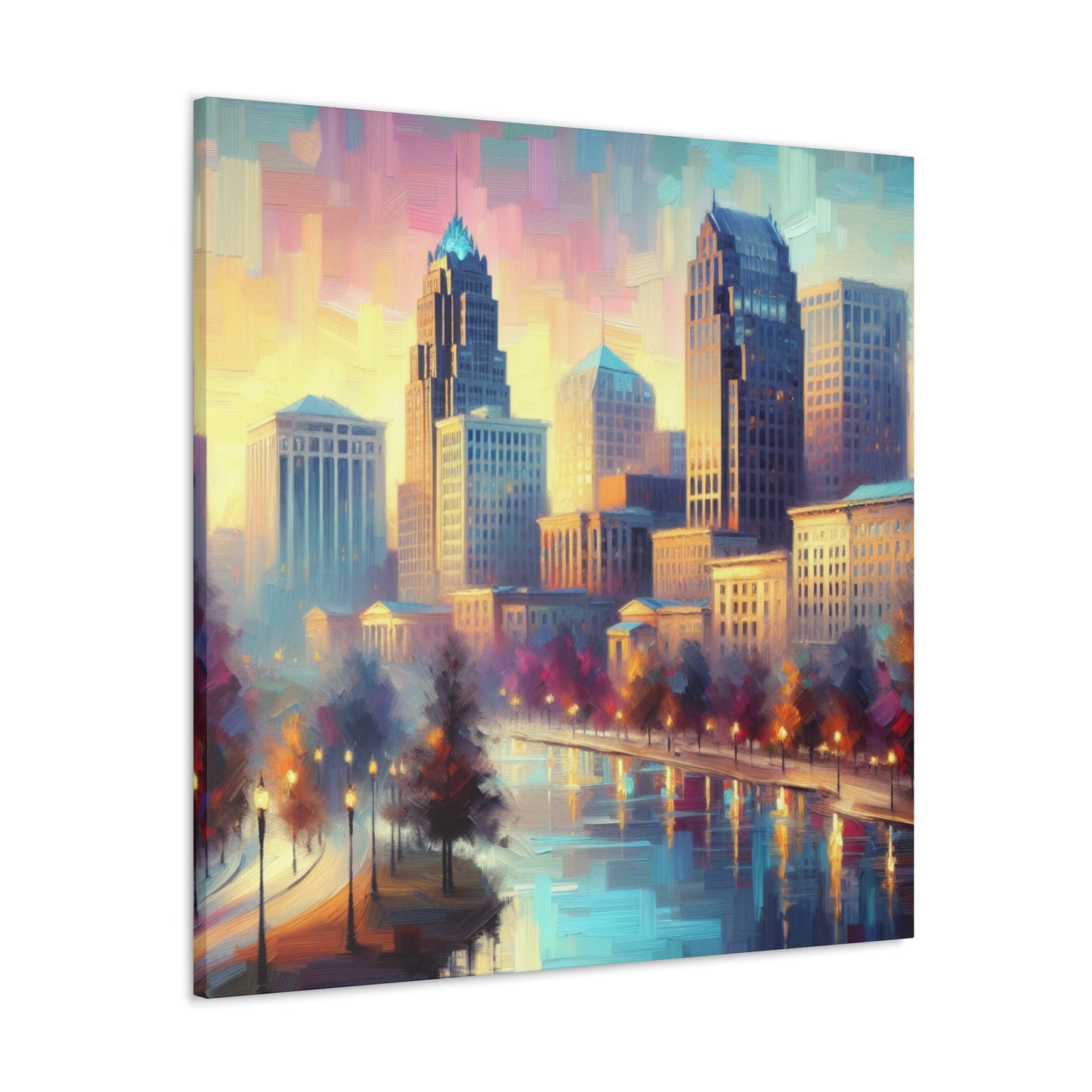 "Serene Southern Sentiments" - Canvas