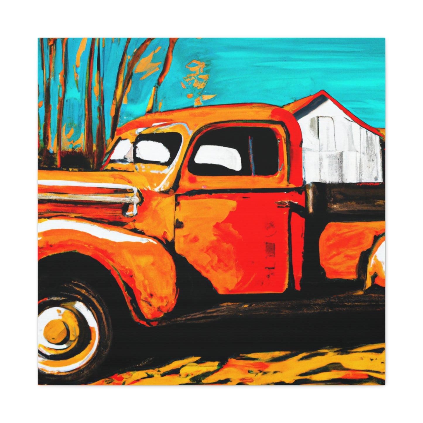 "1930s Pickup Revival" - Canvas