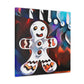 Gingerbread Man Murals - Canvas