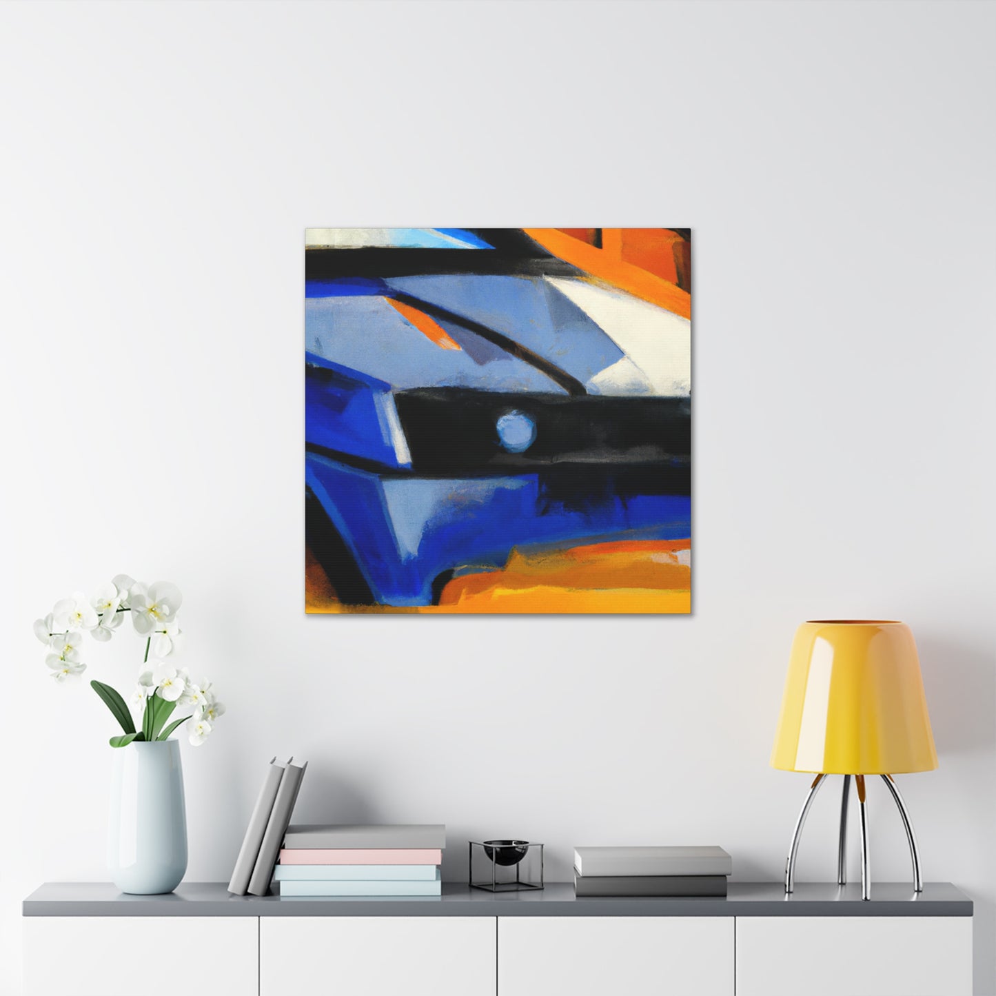 Car in Motion 1940 - Canvas