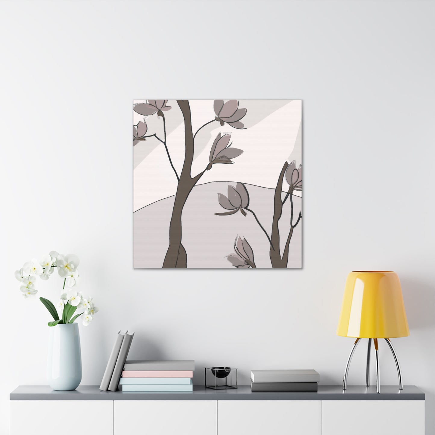 "Morning Magnolia Bloom" - Canvas