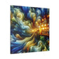 Intoxicated Nightfall Euphoria - Canvas