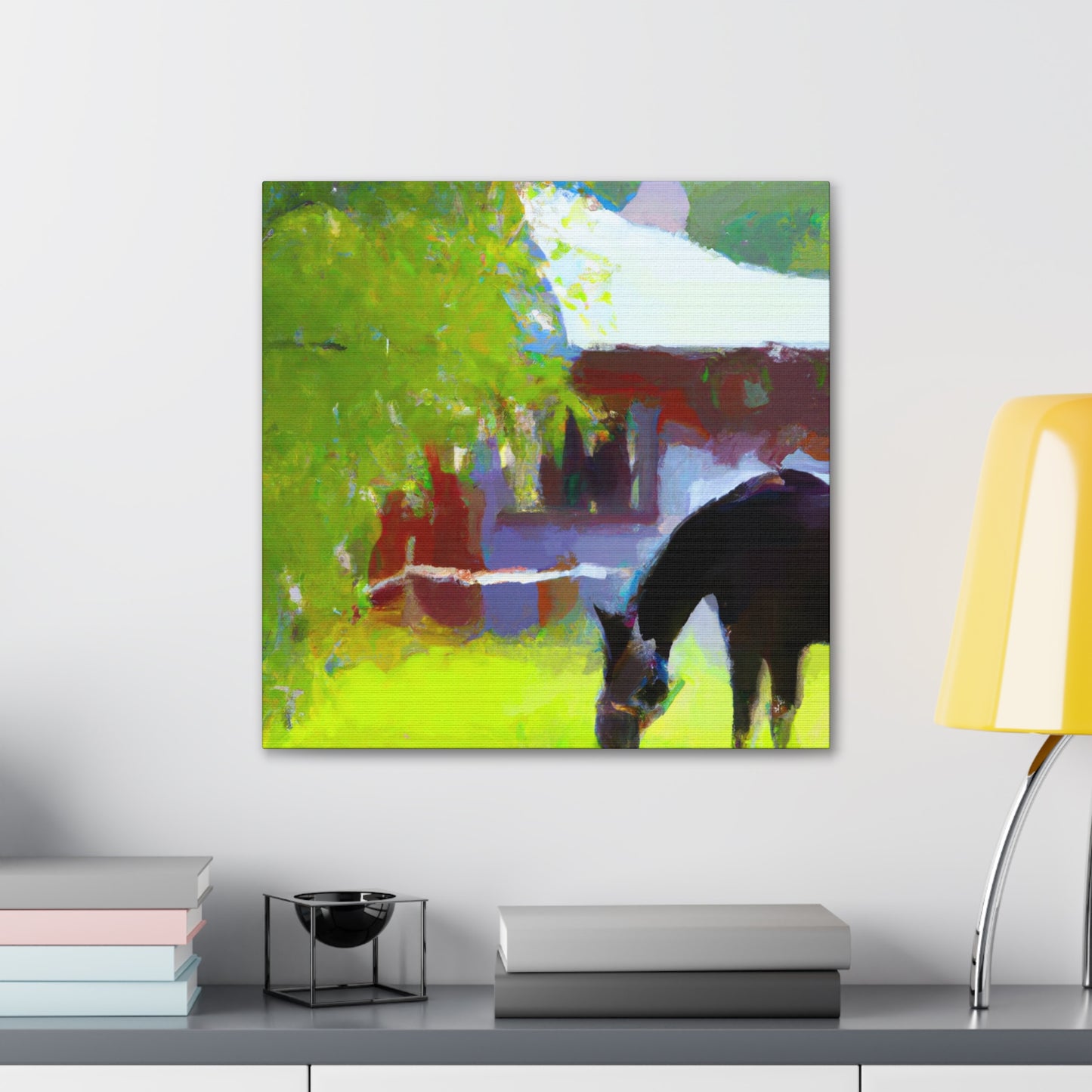 "Galloping Into Impressionism" - Canvas