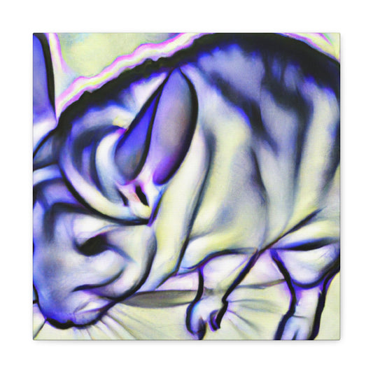 Chinchilla in Abstraction - Canvas