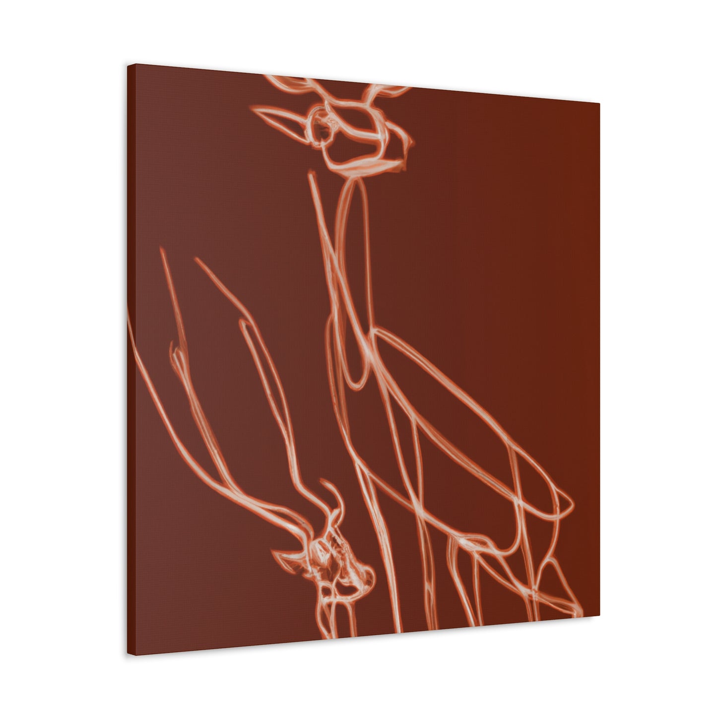 Gazelle Dancing in Dreams - Canvas