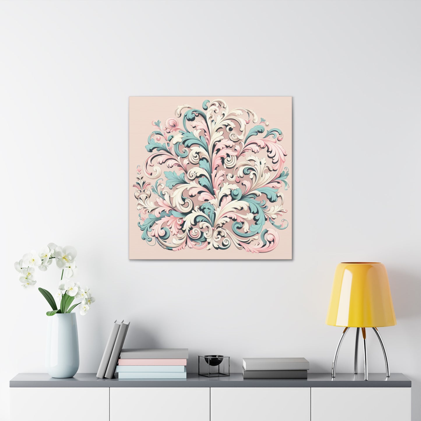 "Whimsical Symphony Unfolding" - Canvas