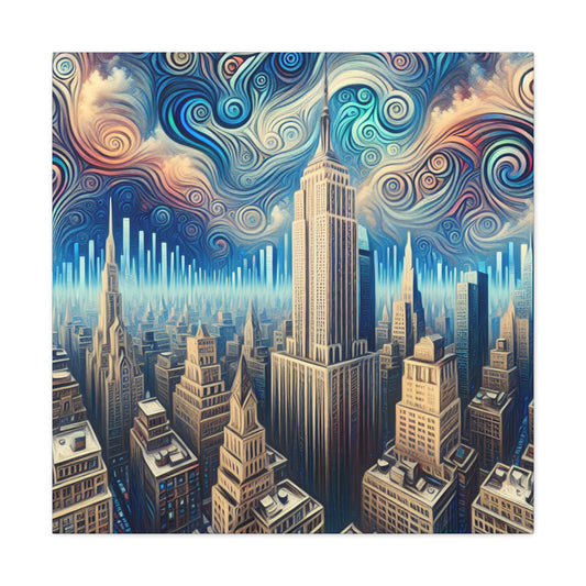 Urban Dreamscape Eternity - Canvas