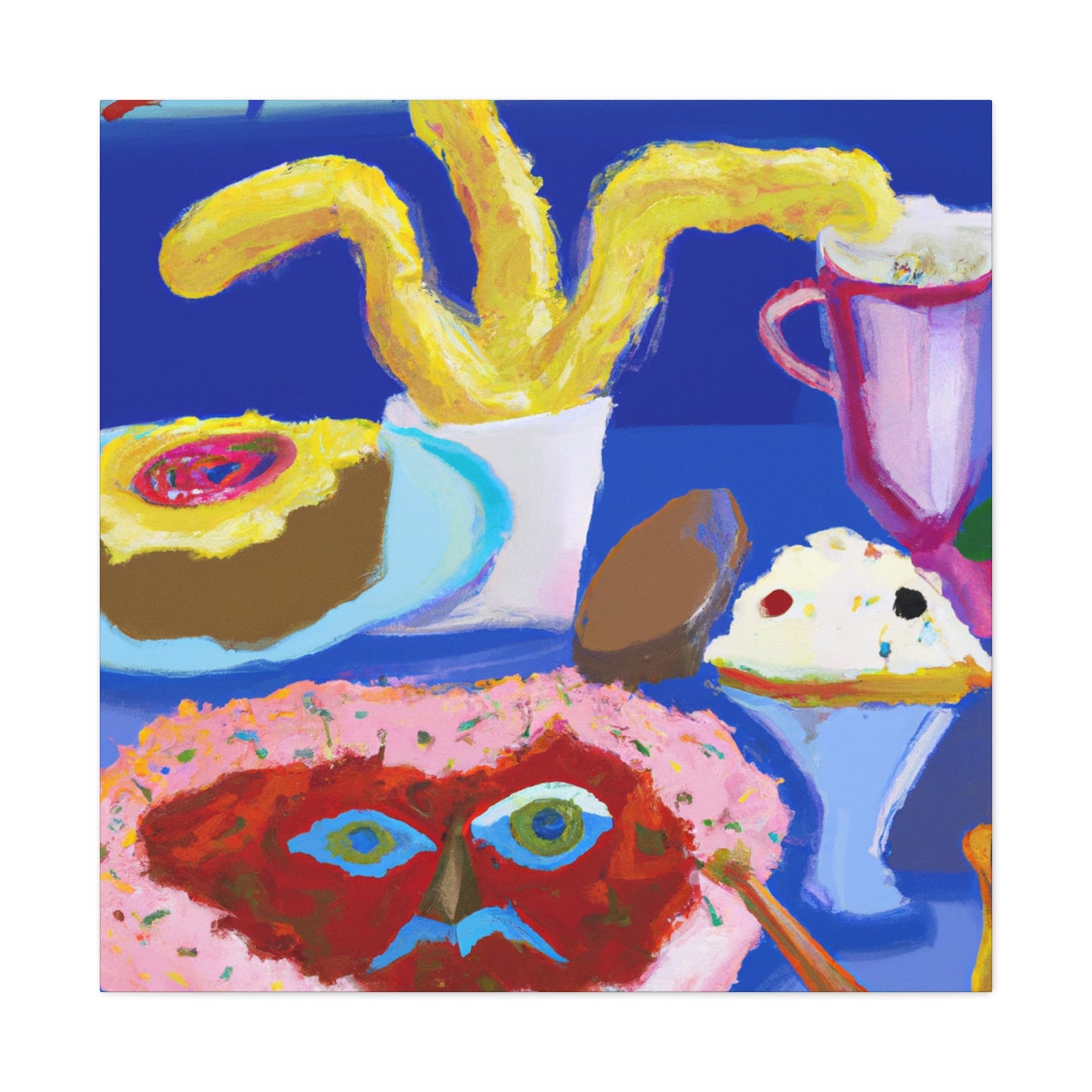 Pastry Dreams Manifesting - Canvas