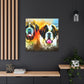 Saint Bernard's Majesty - Canvas