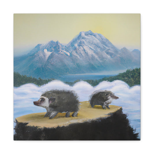 Hedgehog in Dreamscape - Canvas