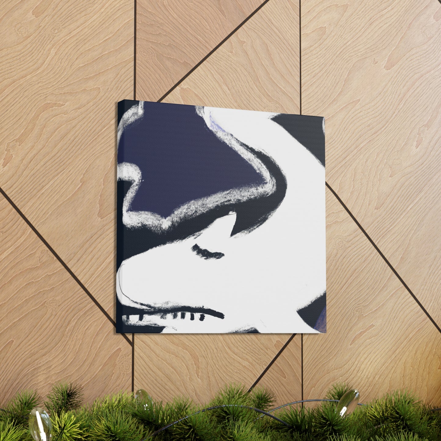 "Shark among Waters" - Canvas