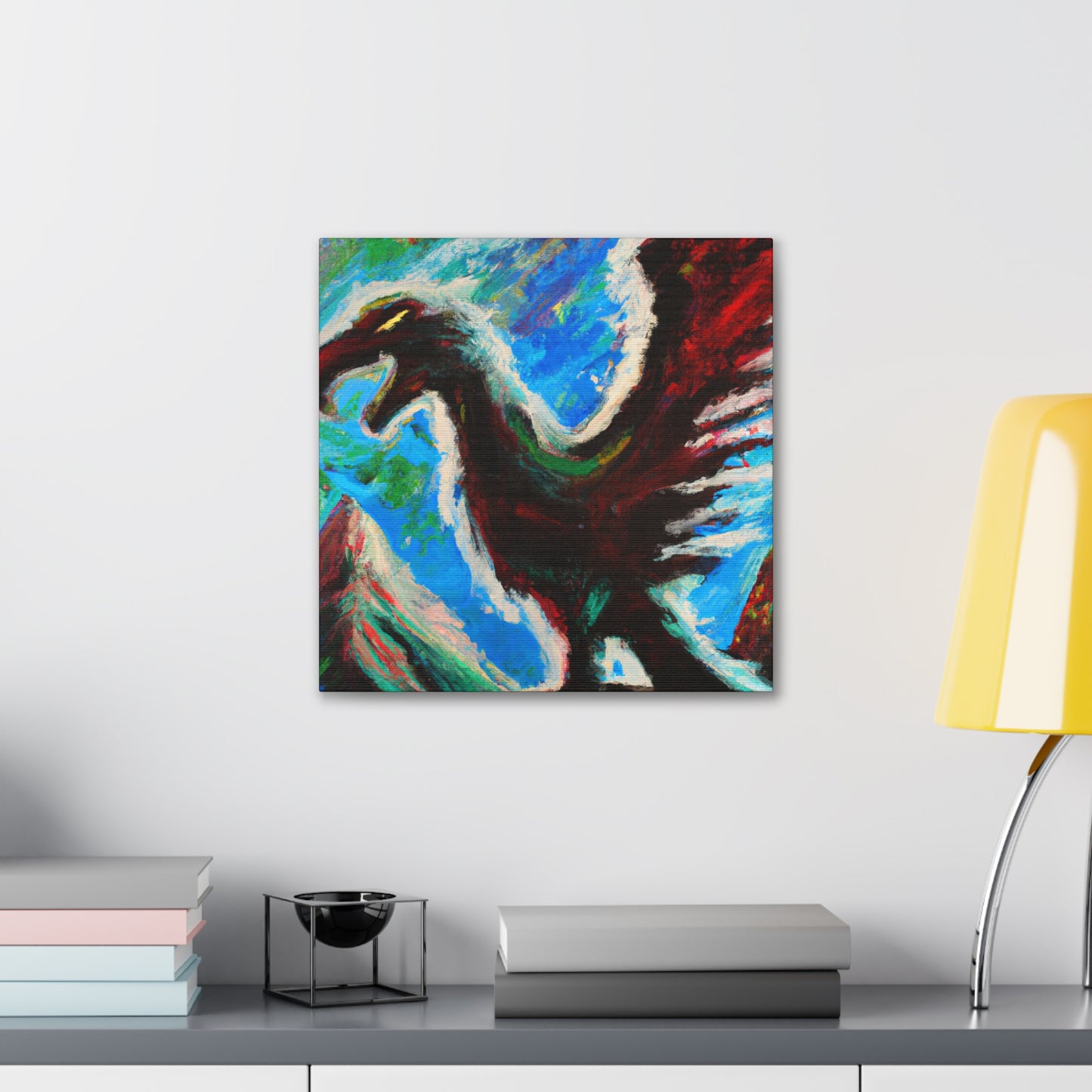 "Condor in Flight Below" - Canvas