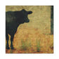 Black Angus Portraiture - Canvas