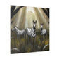 "Zebra in Surrealism" - Canvas