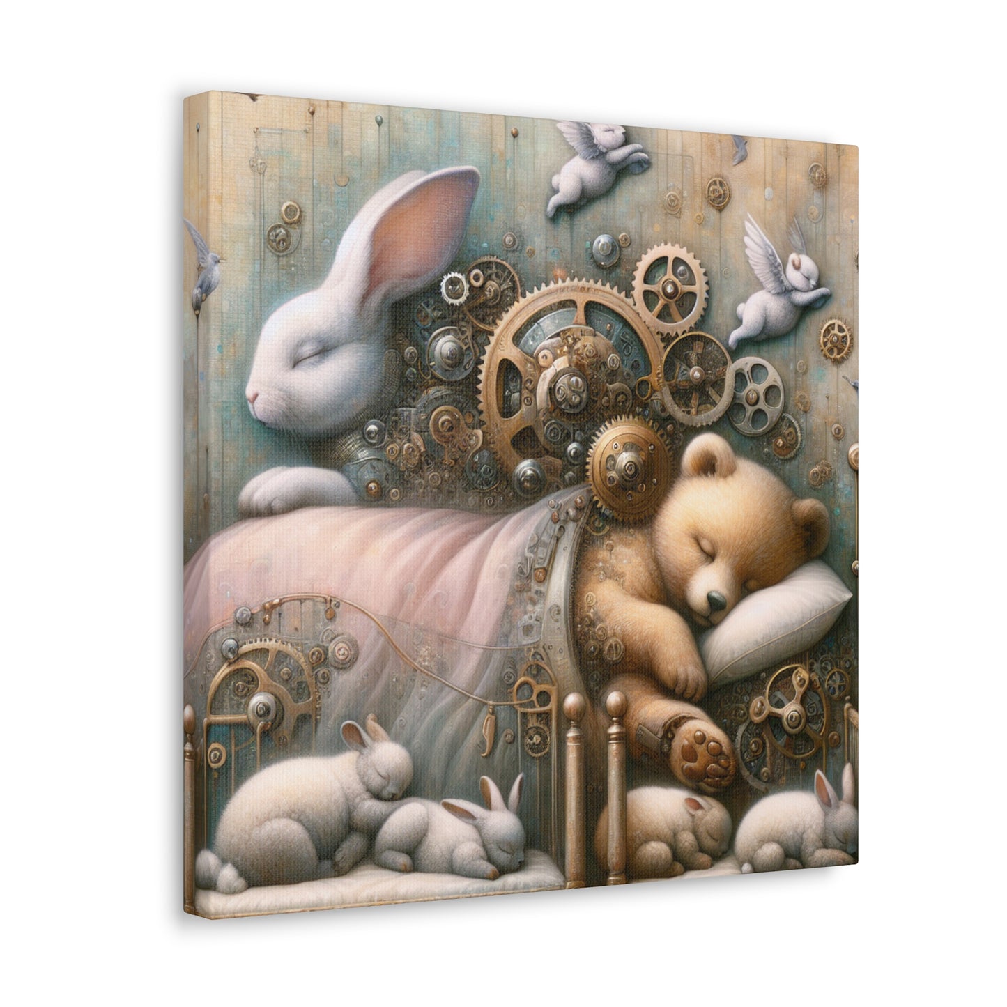 "Slumbering Creatures' Contrivance" - Canvas