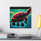 "Turtle of Art Deco" - Canvas