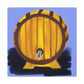 "Whiskey Barrel Minimalism" - Canvas