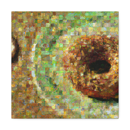 "The Doughnut Impressionist" - Canvas