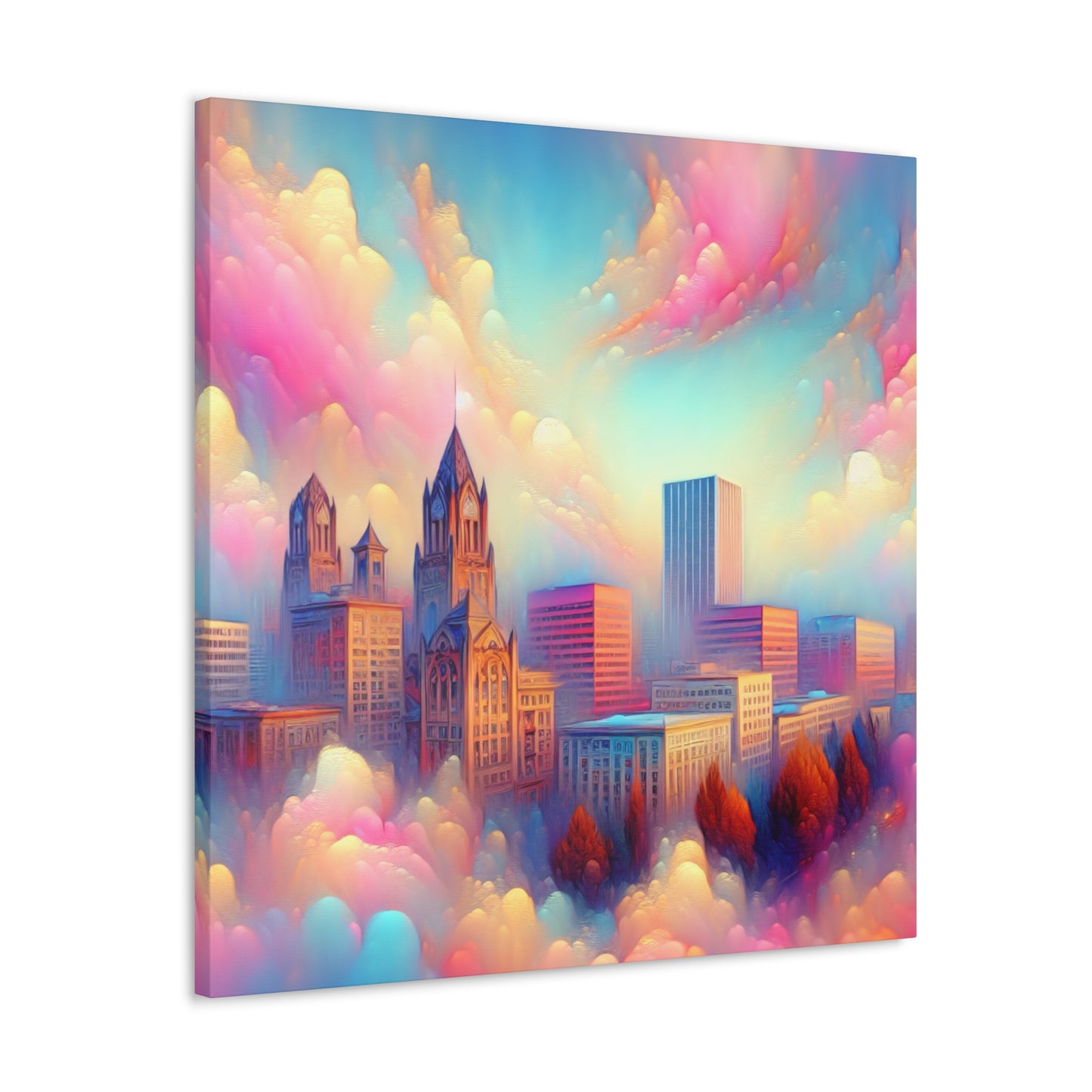 Dreams of Rose City - Canvas