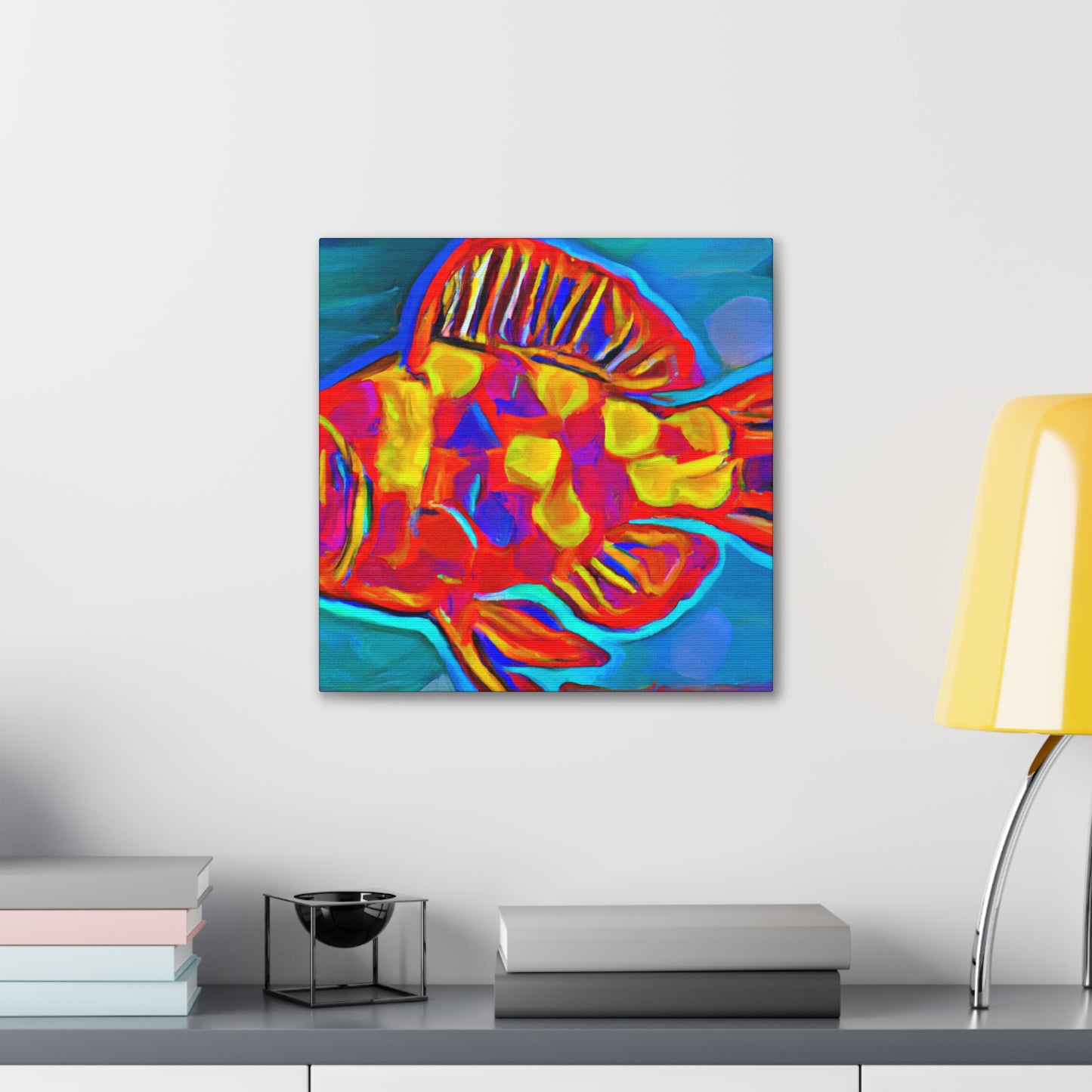 Rainbow Fish Reverie - Canvas