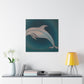 "Dolphins in the Waves" - Canvas