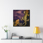 "Crested Gecko Celestial Beauty" - Canvas