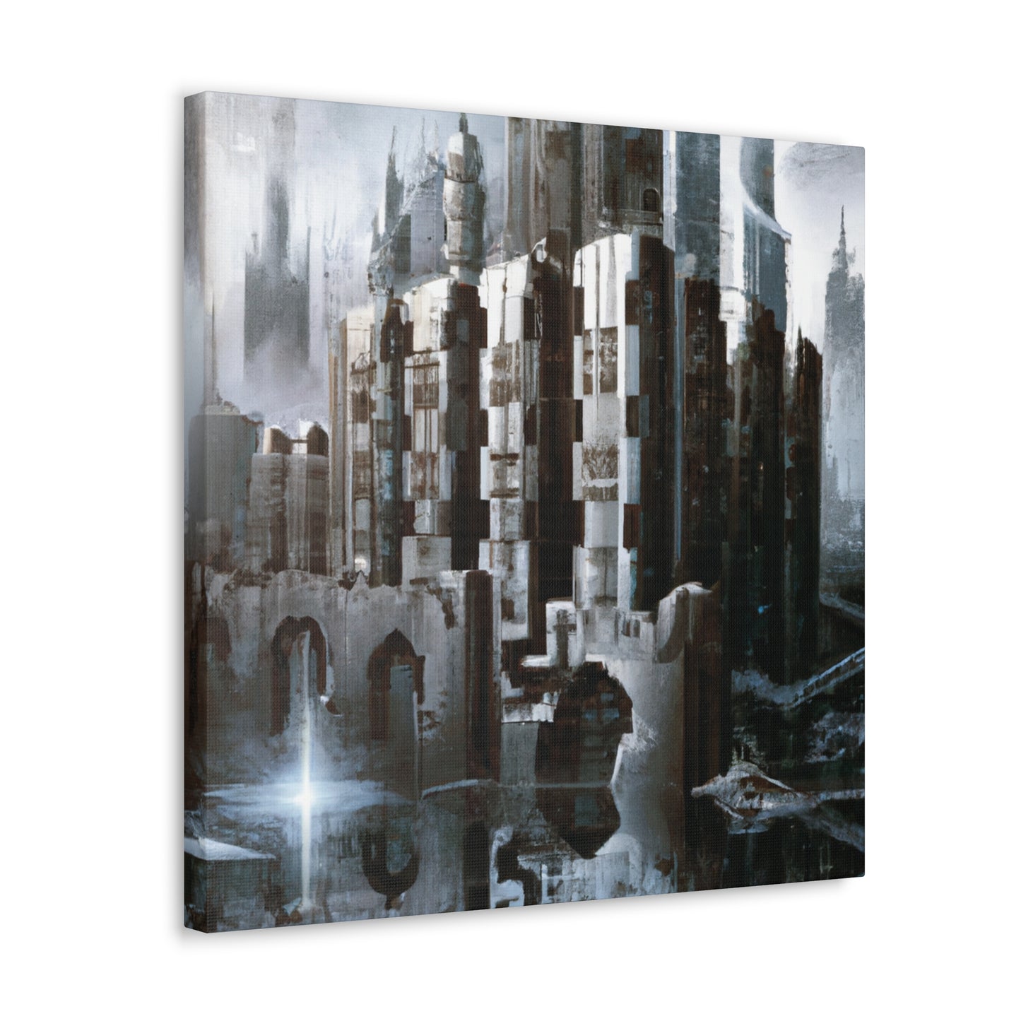 "Gothic Deco Enchantment" - Canvas