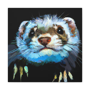 Ferret in Flux - Canvas