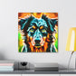 Glamorous Aussie Shepherd - Canvas