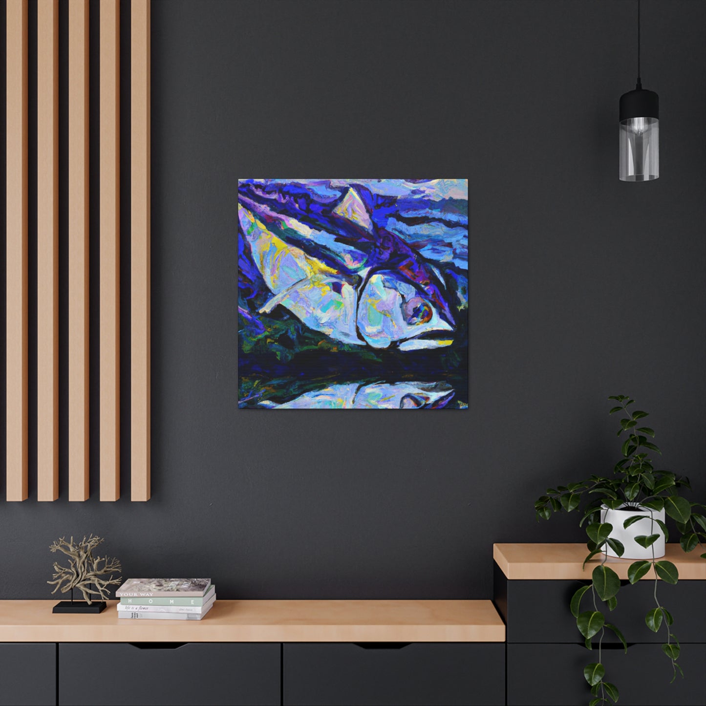 Tuna Fish Impressionism - Canvas