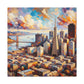 "Vibrant San Francisco Harmony" - Canvas