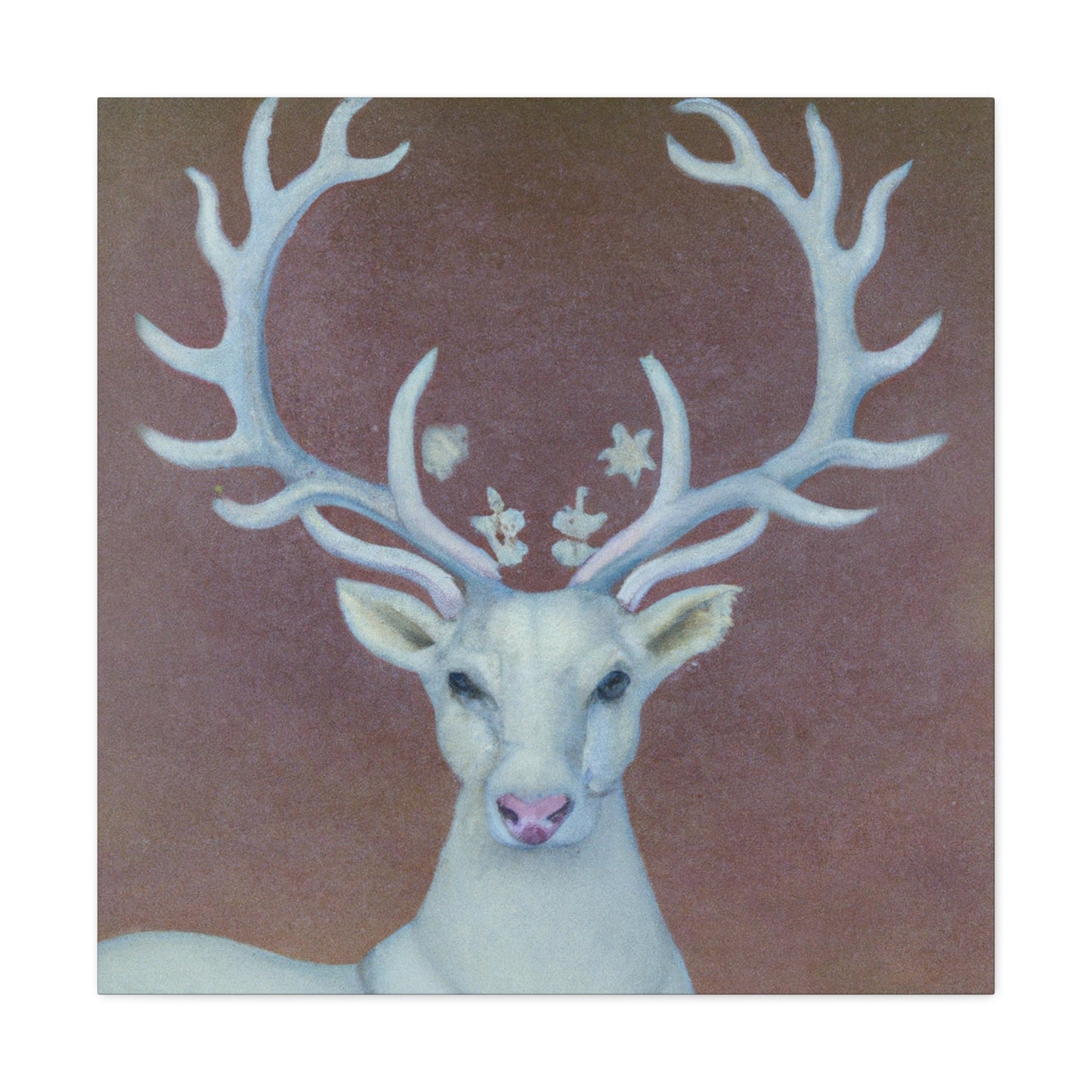 "Glorious Reindeer Sighting" - Canvas