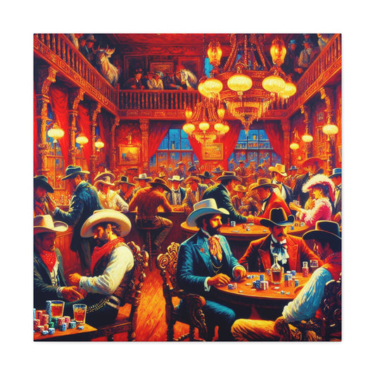 Wild West Disco Dreams - Canvas