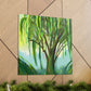 Willow Tree Reflection - Canvas