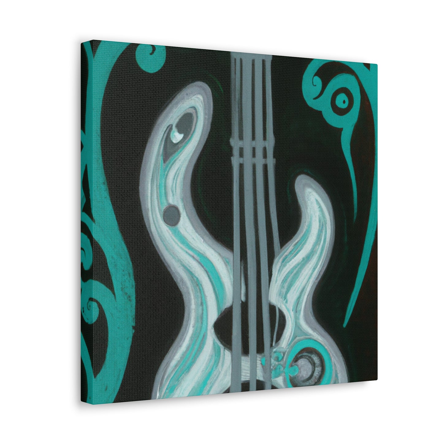 "Bass Guitar Symphony" - Canvas