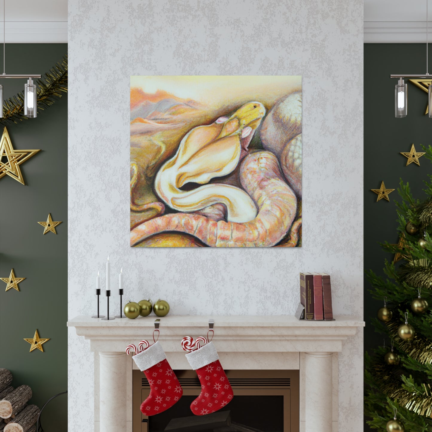 Rattlesnake in Dreamland - Canvas