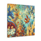 Whimsical Dragon Kingdom - Canvas