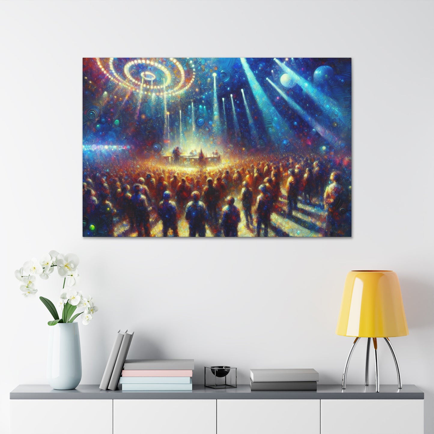 Psychedelic Dance of Dreams - Canvas