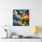 Intoxicated Nightfall Euphoria - Canvas