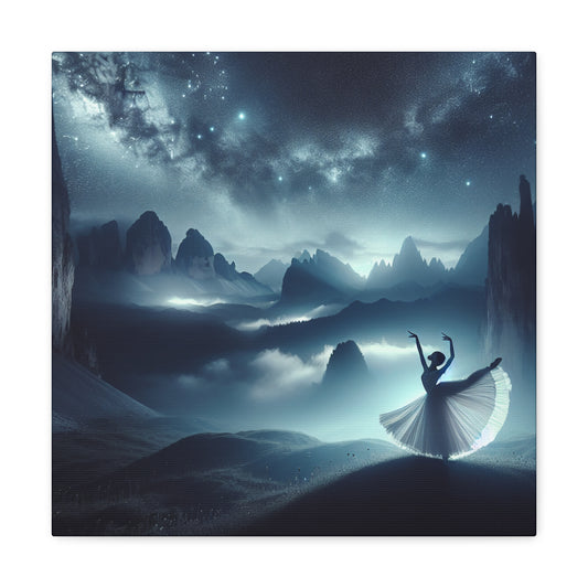 Graceful Serenade in Nature - Canvas