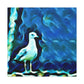 Seagull in Abstraction - Canvas