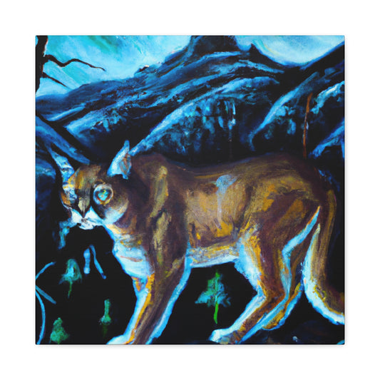 Cougar in the City - Canvas