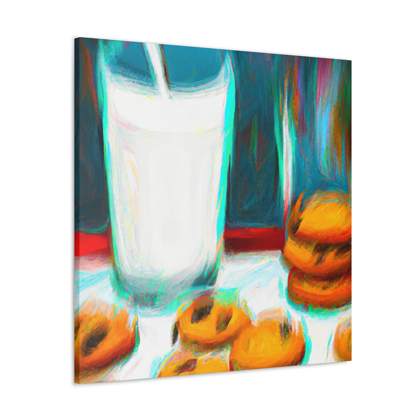 Milk and Cookie Treat - Canvas