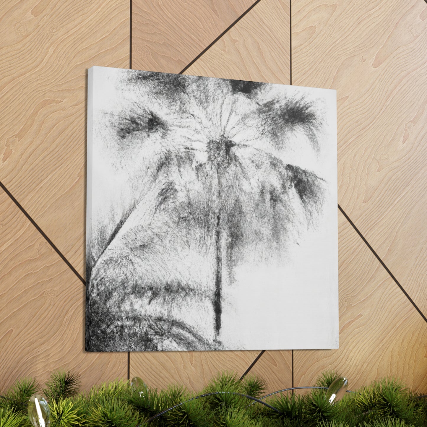 "Palm Tree in Paradise" - Canvas